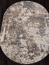 Винтажный ковер SIESTA M028A CREAM / GRAY Овал