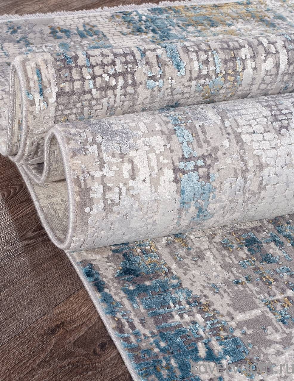 Ковер OLIMPOS M351B CREAM / D.BLUE