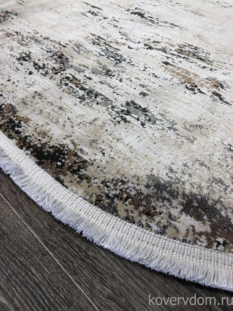 Ковер DOKU 9347B GREY / BROWN Овал Ковер DOKU 9347B GREY / BROWN Овал