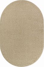 Ковер с длинным ворсом бежевый LANA T600 BEIGE 4 Овал
