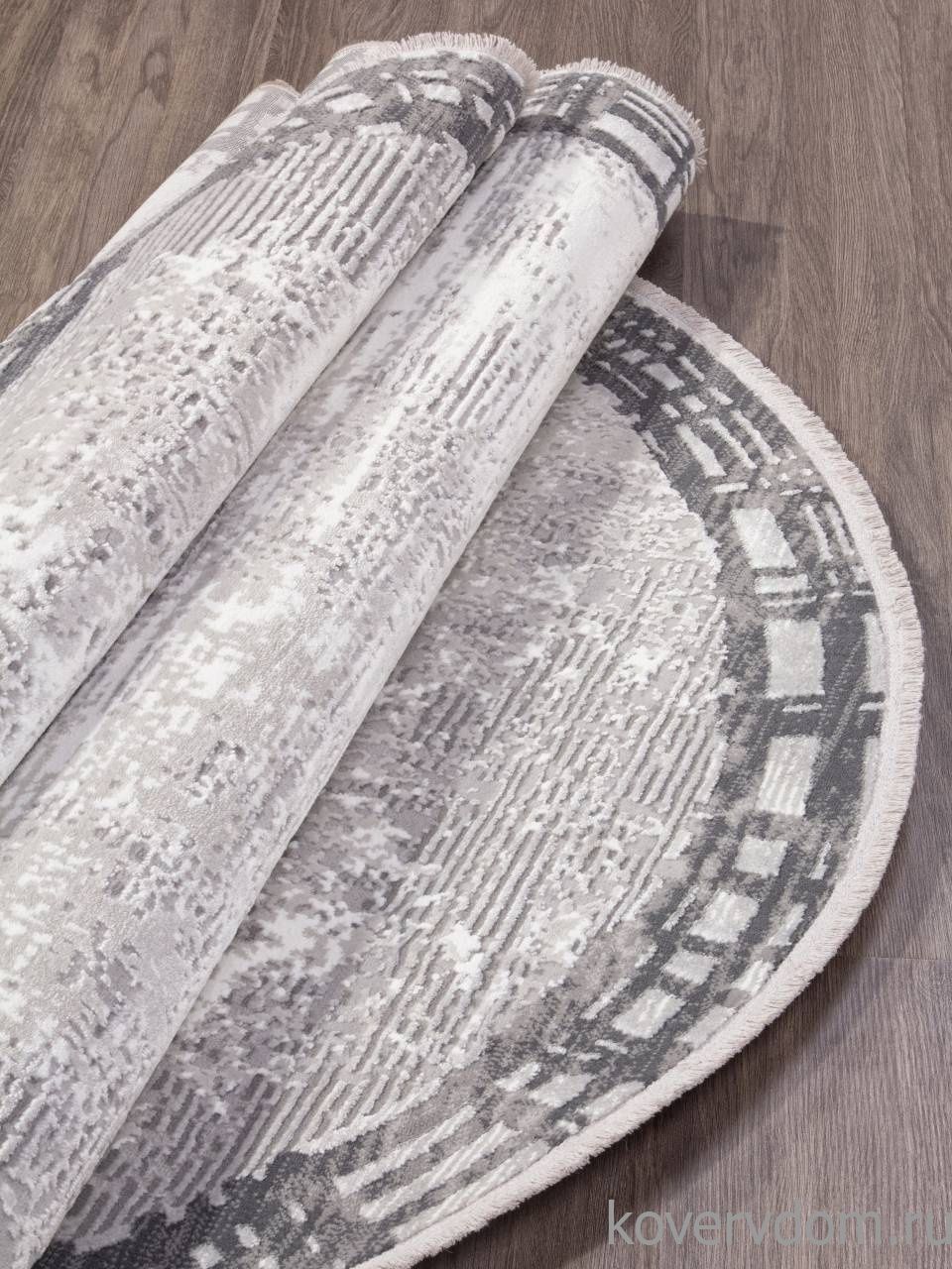 Ковер MODA 1436 ACIK GRI Овал Ковер MODA 1436 ACIK GRI Овал