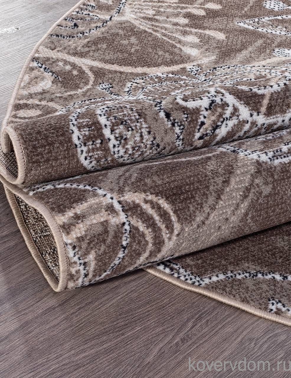 Ковер SIERRA d354 BEIGE-BROWN 2 Овал Ковер SIERRA d354 BEIGE-BROWN 2 Овал