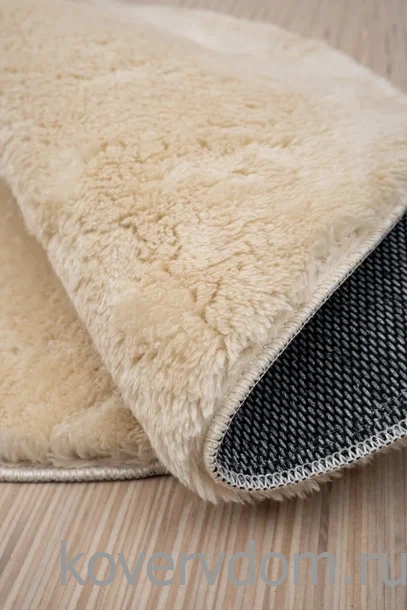Ковер из искусственного меха Chic 1000A BEIGE_2000 круг Ковер из искусственного меха Chic 1000A BEIGE_2000 круг