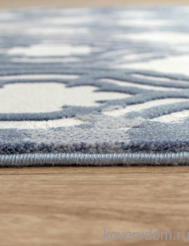 Ковер SARDES TRUVA 08423T BLUE / BLUE Ковер SARDES TRUVA 08423T BLUE / BLUE