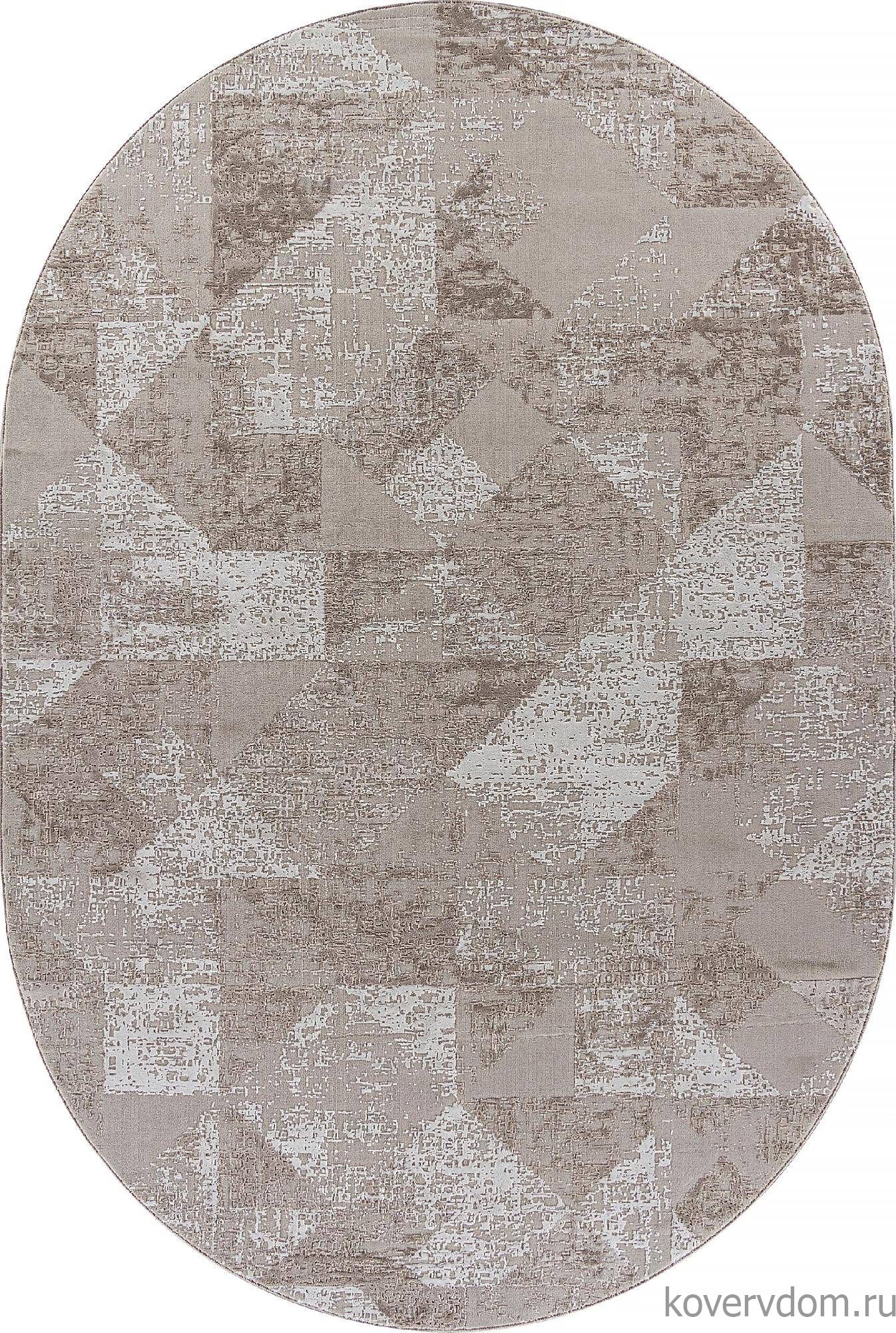 Ковер SIROCCO 01459A BEIGE / WHITE Овал Ковер SIROCCO 01459A BEIGE / WHITE Овал