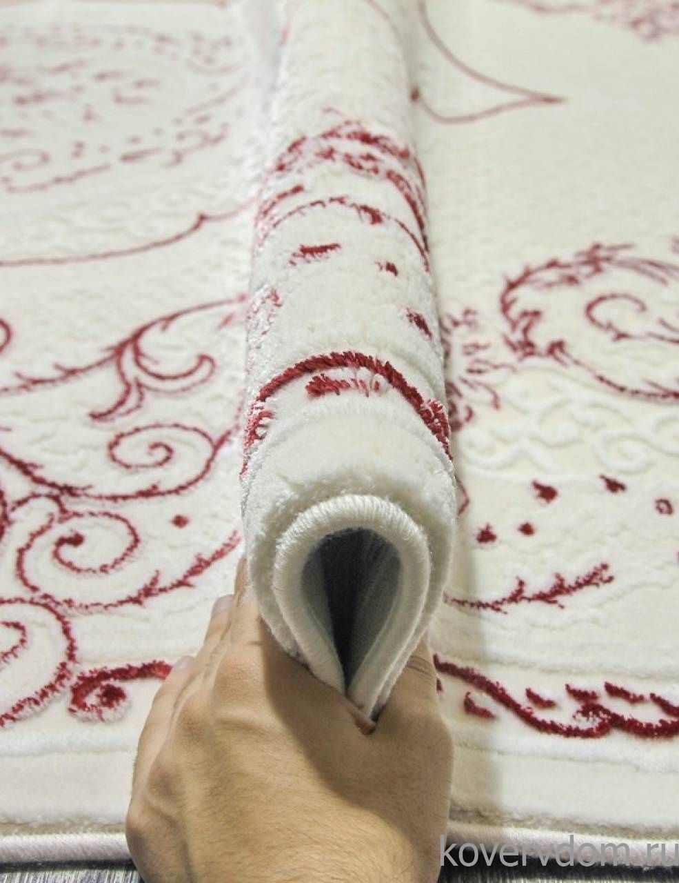 Ковер HUNKAR 07857A FUCHSIA /WHITE Ковер HUNKAR 07857A FUCHSIA /WHITE