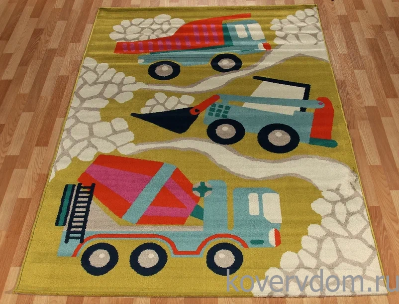 Детский ковер Sonic Kids Машины 5507 IA1 G Детский ковер Sonic Kids Машины 5507 IA1 G