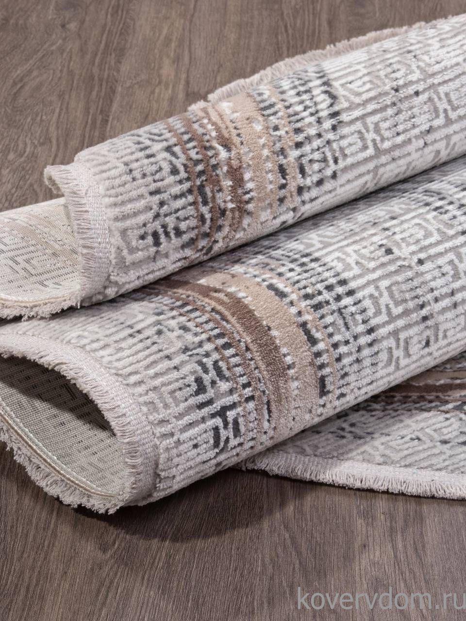Ковер MODA 1382 ACIK GRI Овал Ковер MODA 1382 ACIK GRI Овал