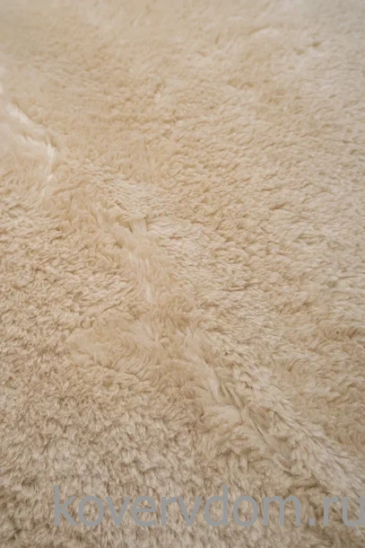Ковер из искусственного меха Chic 1000A BEIGE_2000 круг Ковер из искусственного меха Chic 1000A BEIGE_2000 круг