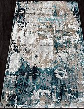 Ковер в гостиную бирюзовый PARADIZE 01632A GREY / TURQUOISE
