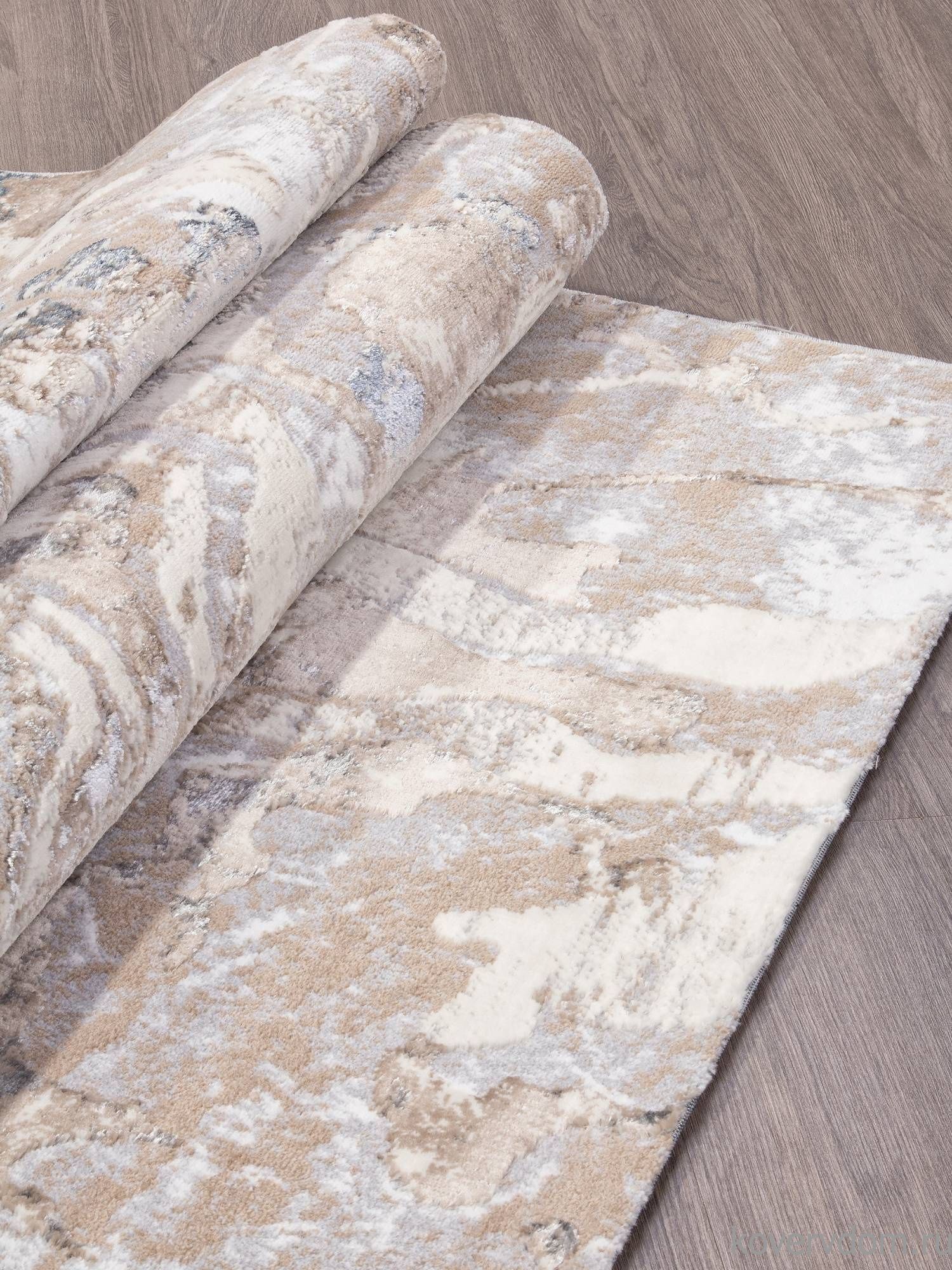 Ковер PERU D070A CREAM SHIRINK / BLUE FDY Ковер PERU D070A CREAM SHIRINK / BLUE FDY