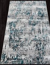 Ковер в гостиную бирюзовый PARADIZE 00065A TURQUOISE / GREY