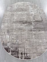 Ковер EFOR Carpet LUCCI P119A L.GRAY / L.GRAY Овал