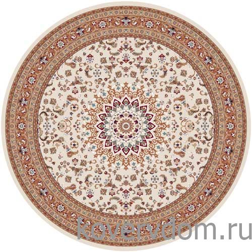 Ковер SHAHREZA D210 CREAM-TERRA Круг