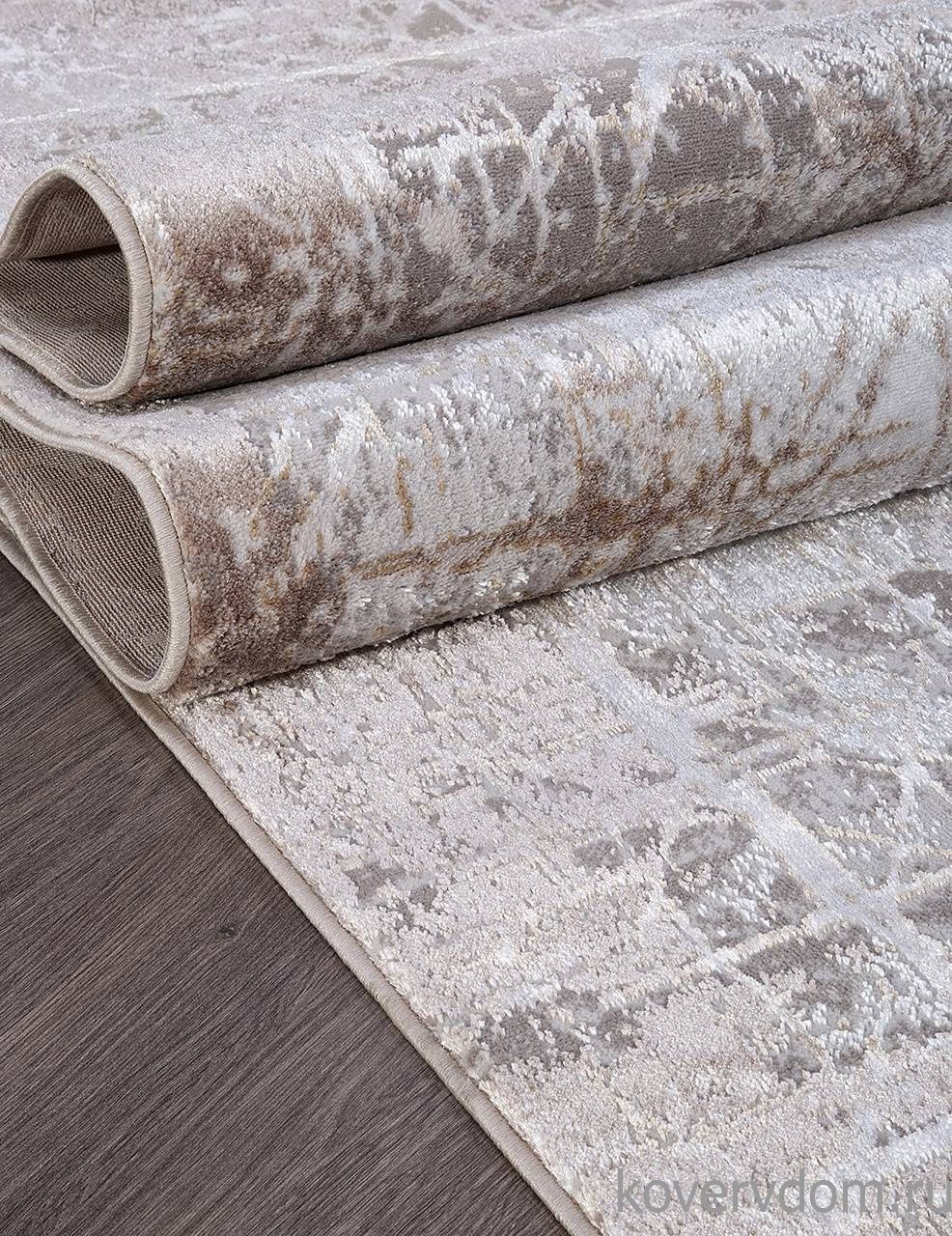 Ковер AJMAL LP 323 CREAM / BROWN Овал