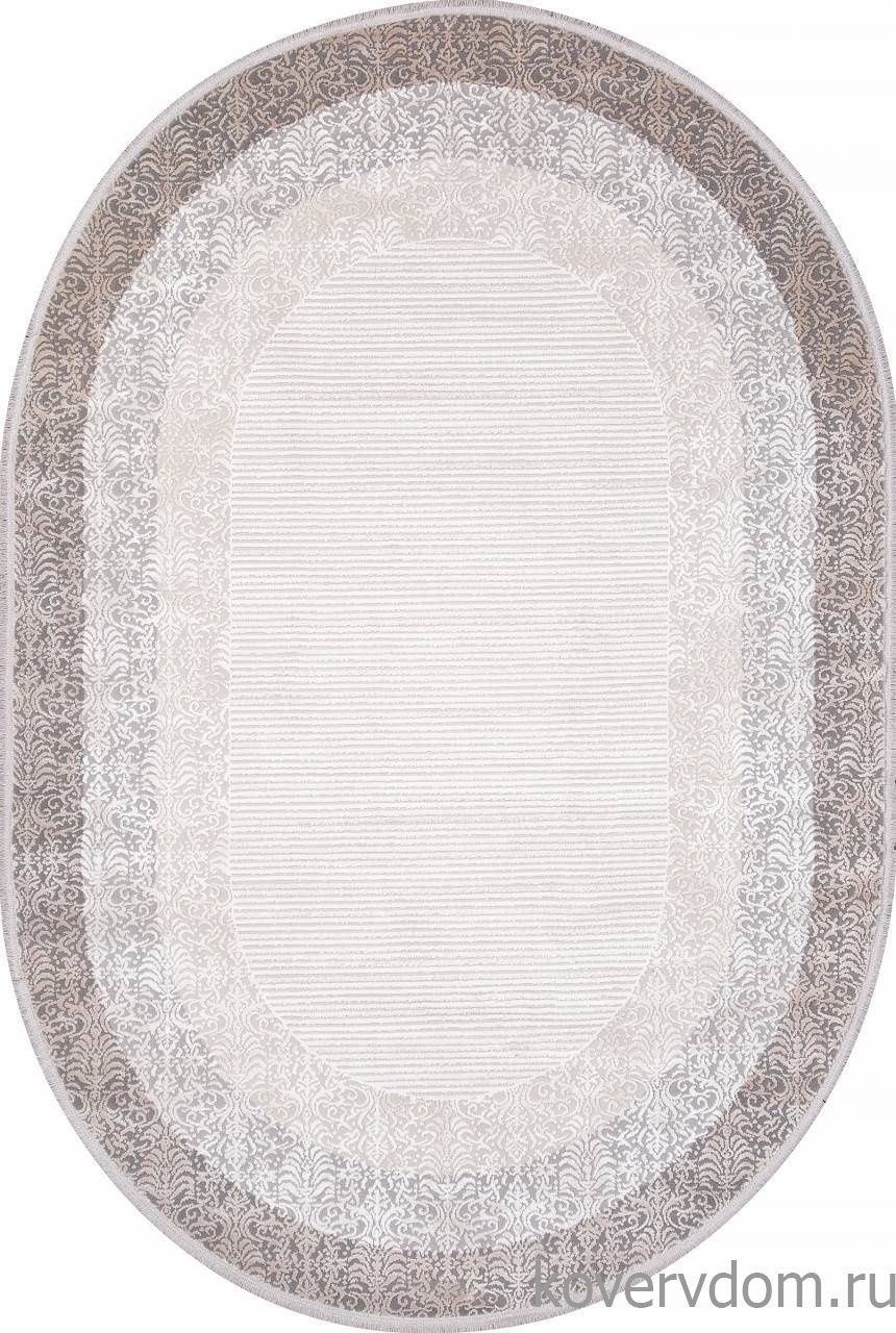 Ковер MODA 1435 ACIK GRI Овал Ковер MODA 1435 ACIK GRI Овал