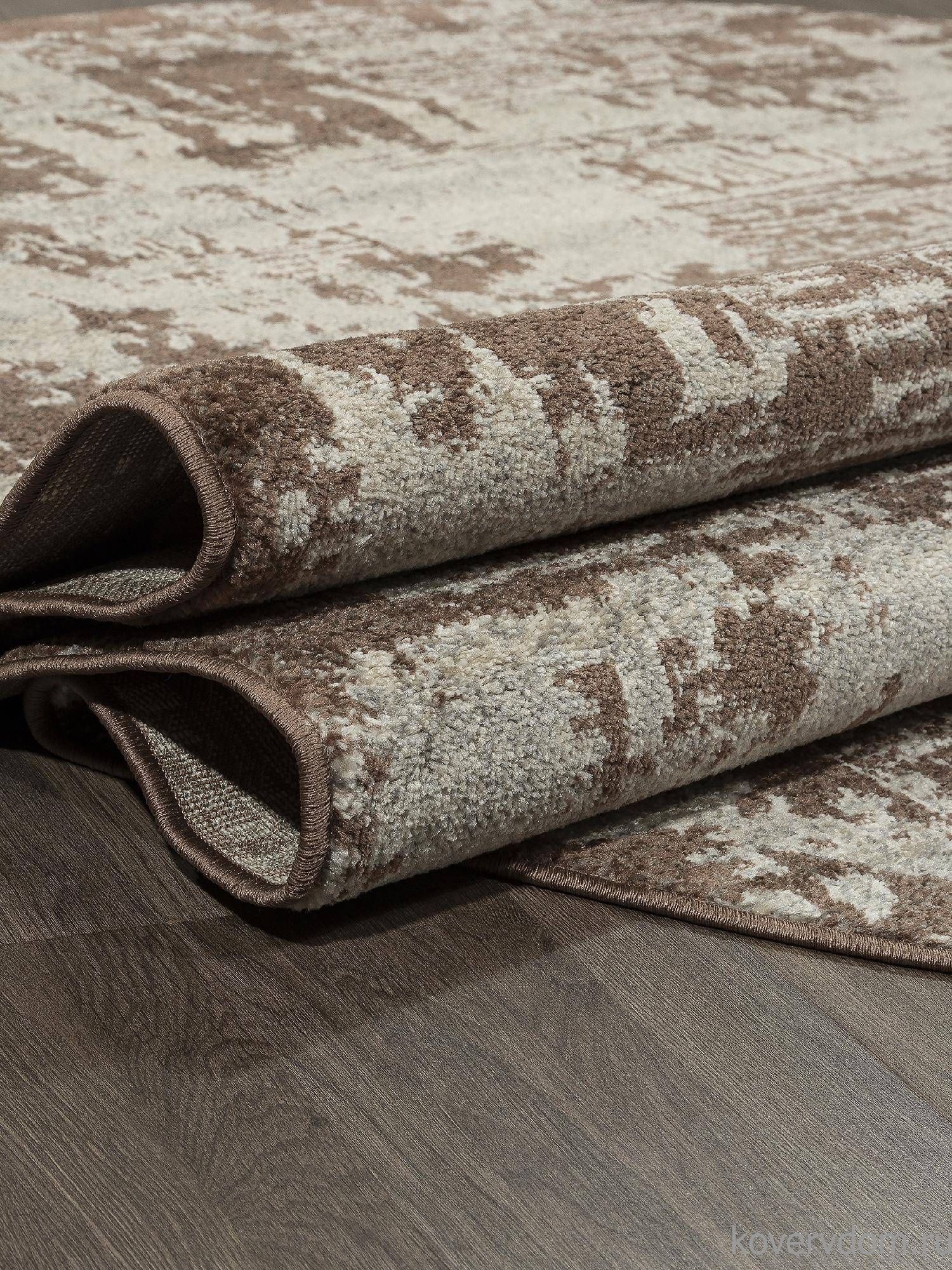 Ковер TORNADO-A F303 BEIGE-BROWN Овал Ковер TORNADO-A F303 BEIGE-BROWN Овал