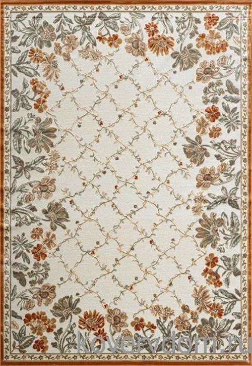 Рельефный ковер из вискозы GENOVA 38262 6282 60 Цветы