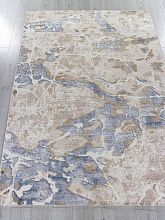 Ковер из Турции голубой SAMIRA O1119 730 BEIGE / BLUE