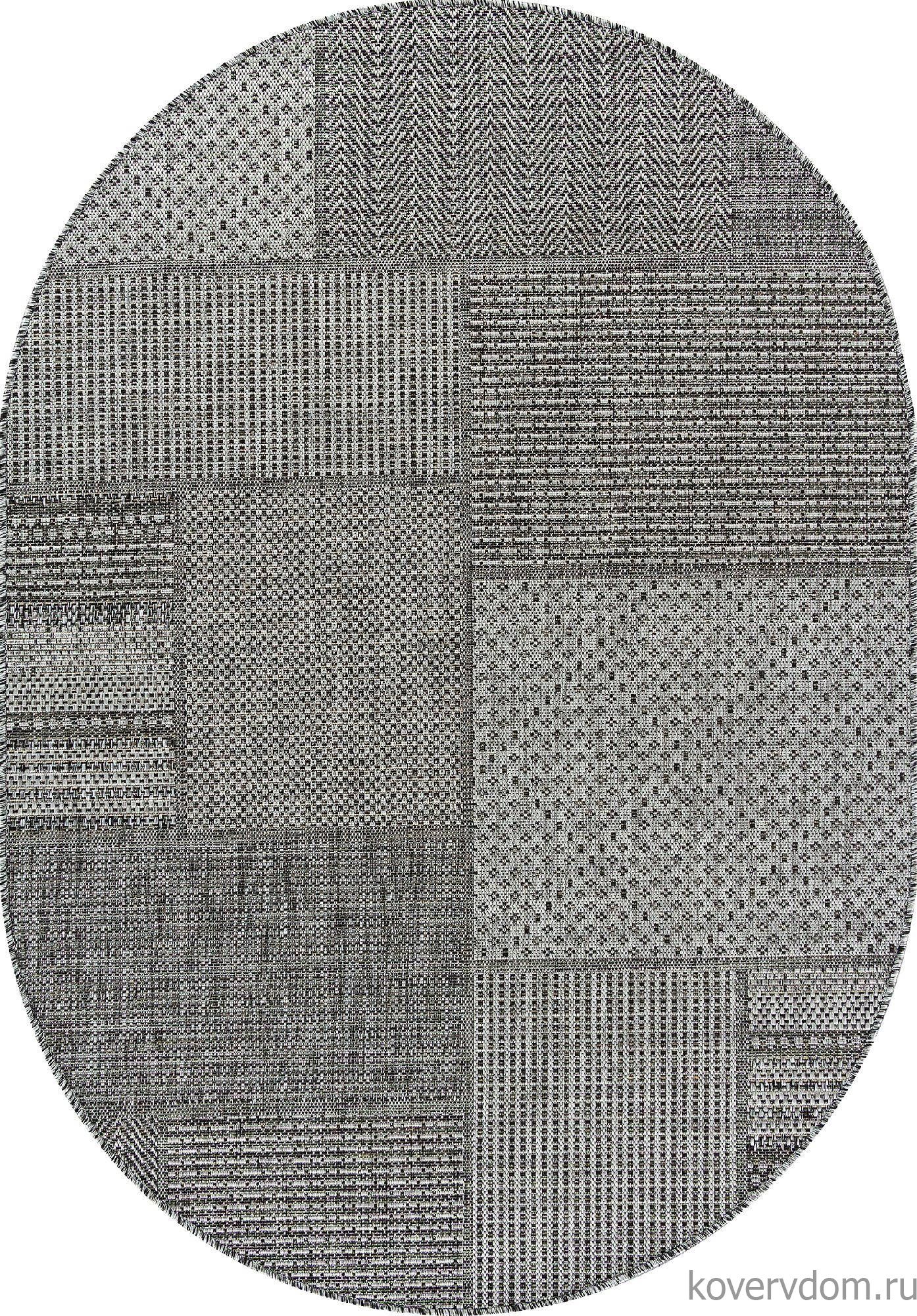 Ковер KAIR S139 DARK GRAY Овал Ковер KAIR S139 DARK GRAY Овал