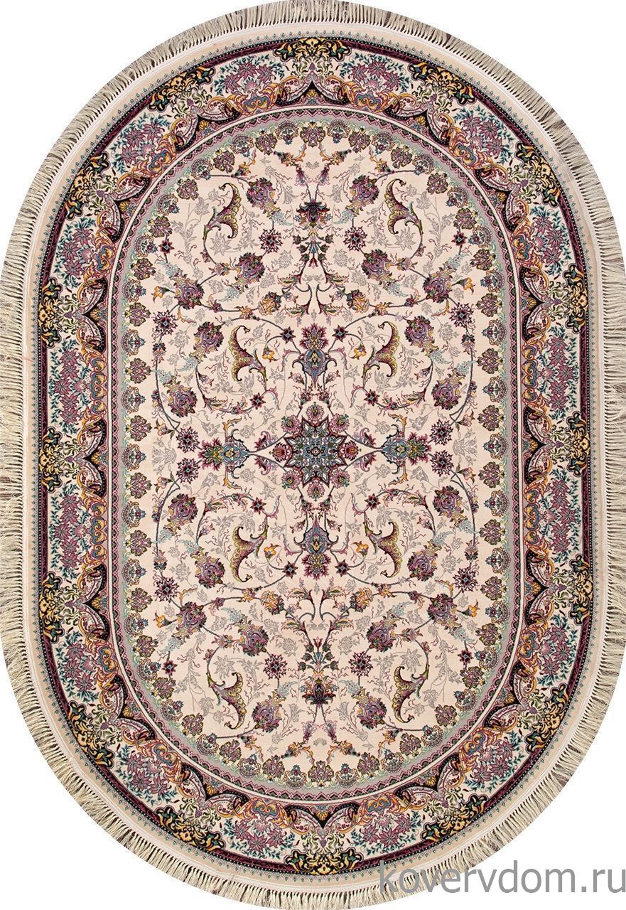 Ковер TEHRAN 7583 CREAM Овал Ковер TEHRAN 7583 CREAM Овал
