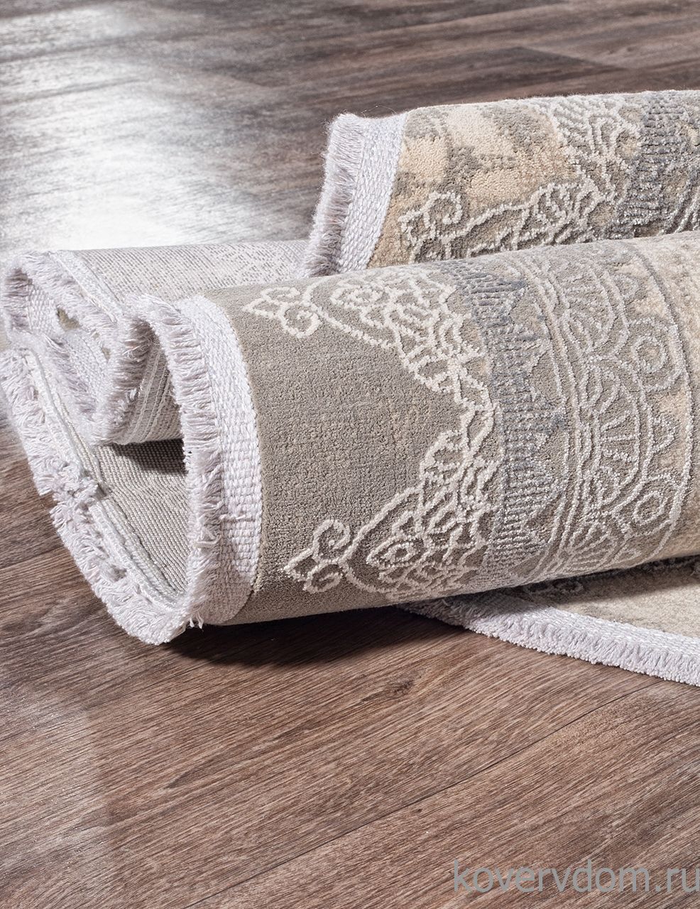 Ковер BIBLOS 9308 BEIGE / GREY Овал Ковер BIBLOS 9308 BEIGE / GREY Овал