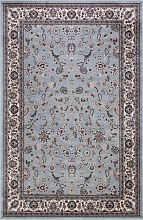 Ковер синий VALENCIA DELUXE-A D251 L.BLUE-BROWN