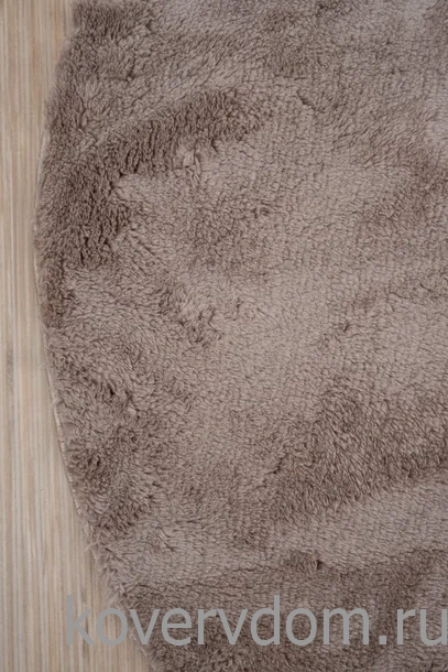 Ковер из искусственного меха Chic 1000A BROWN_3000 круг