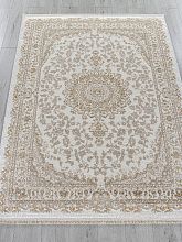 Ковер из Турции бежевый MOSSO 27239A CREAM / GOLD