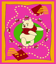 Детский ковер Ercaplan KINDER Винни 6089A
