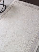 Ковер из вискозы ANATOLIA 34069A WHITE / BEIGE