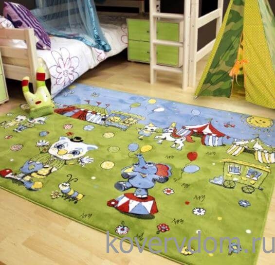 Детский развивающий ковер PTT Sorona JOYFUL KIDS Circus Детский развивающий ковер PTT Sorona JOYFUL KIDS Circus
