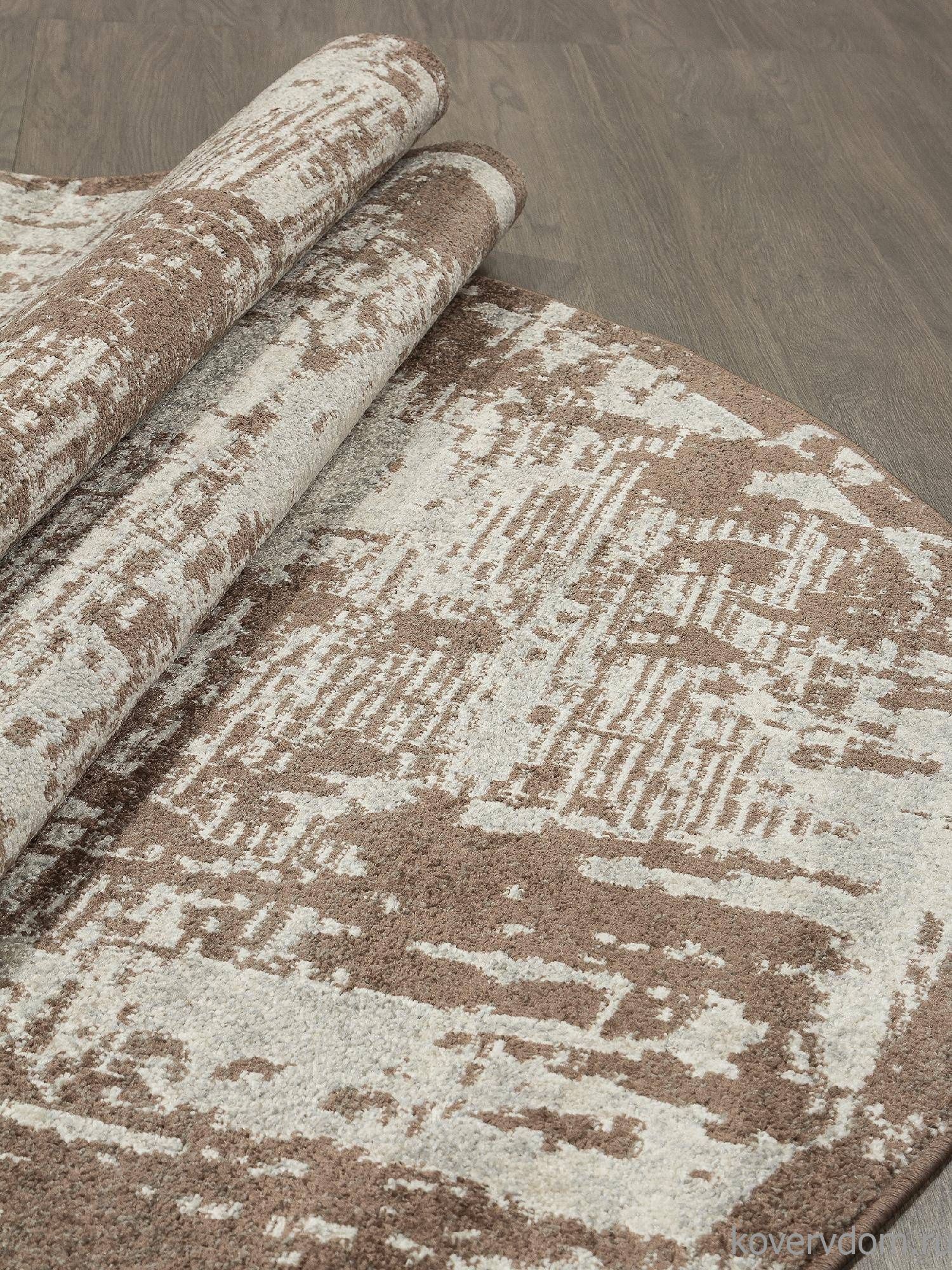 Ковер TORNADO-A F303 BEIGE-BROWN Овал Ковер TORNADO-A F303 BEIGE-BROWN Овал