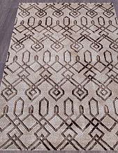 Абстрактный ковер ARMINA 04049B DARK BROWN