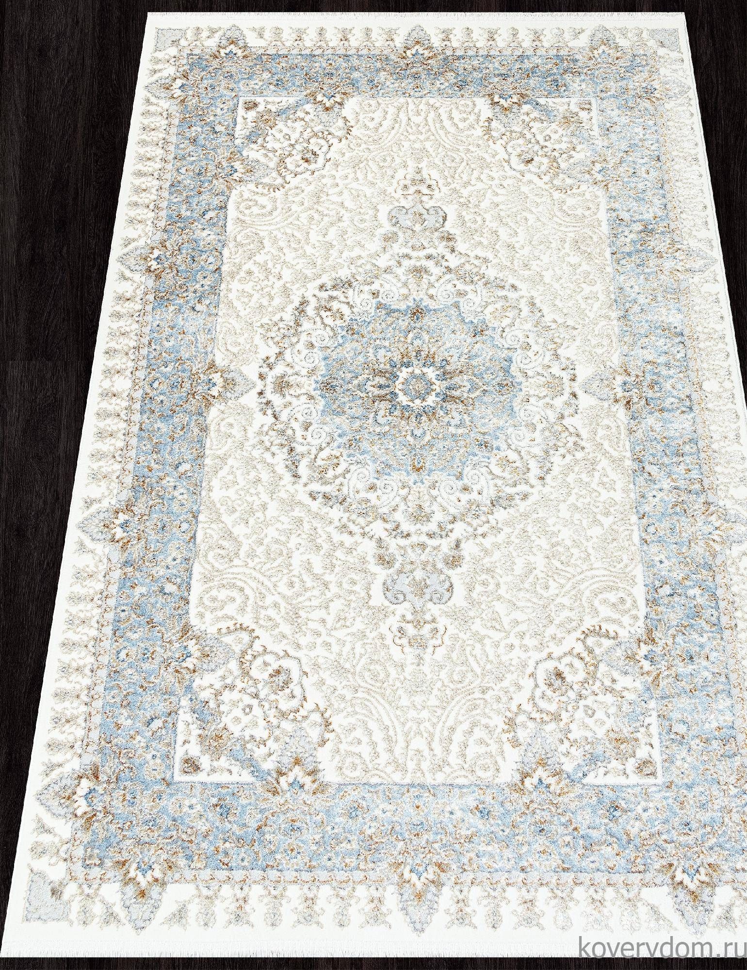 Ковер SAHARA 06066A L.BLUE FDY / CREAM HB Ковер SAHARA 06066A L.BLUE FDY / CREAM HB