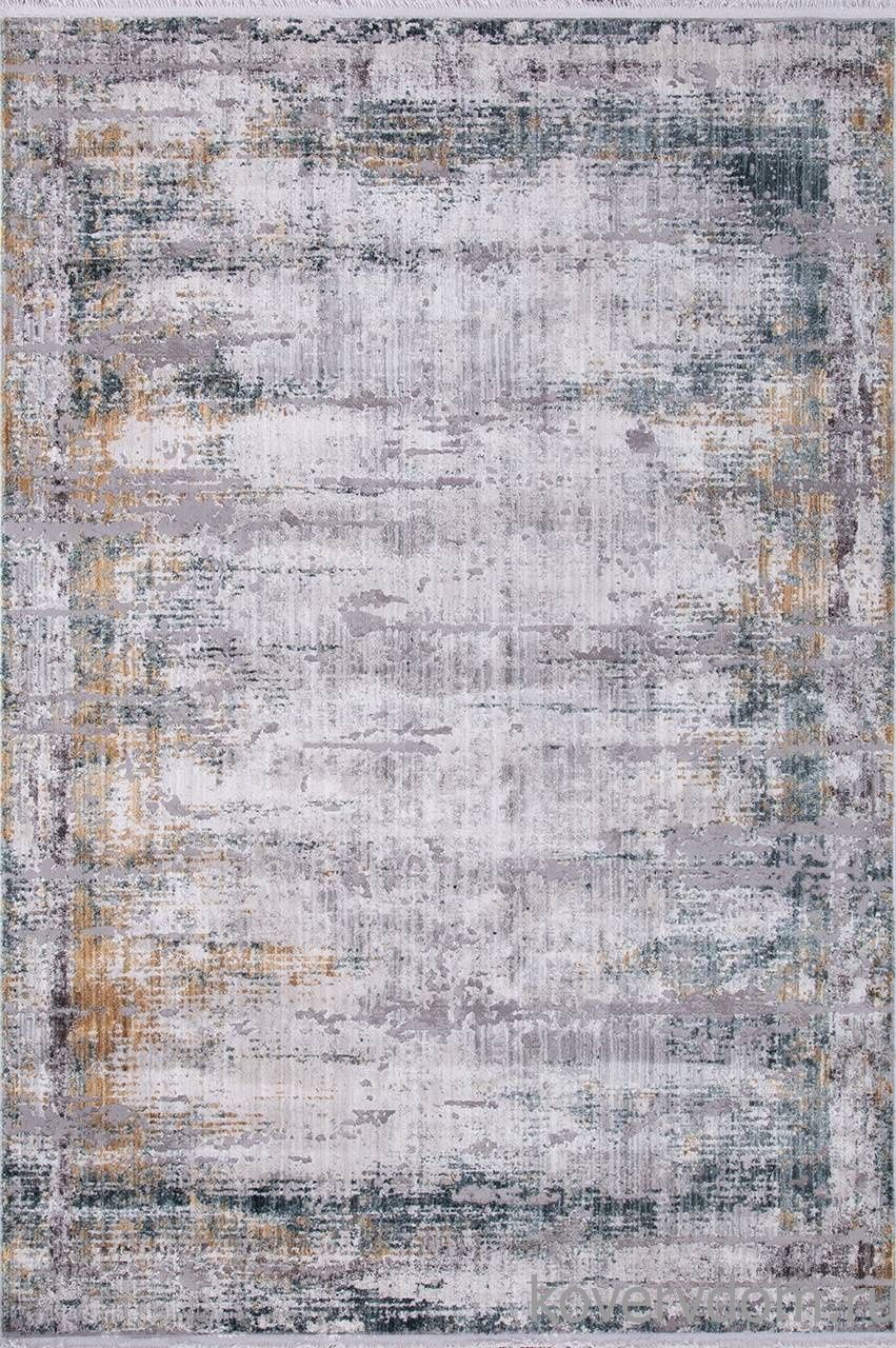Ковер из полиэстера SEATTLE 03877A ACIK GRI / MAVI
