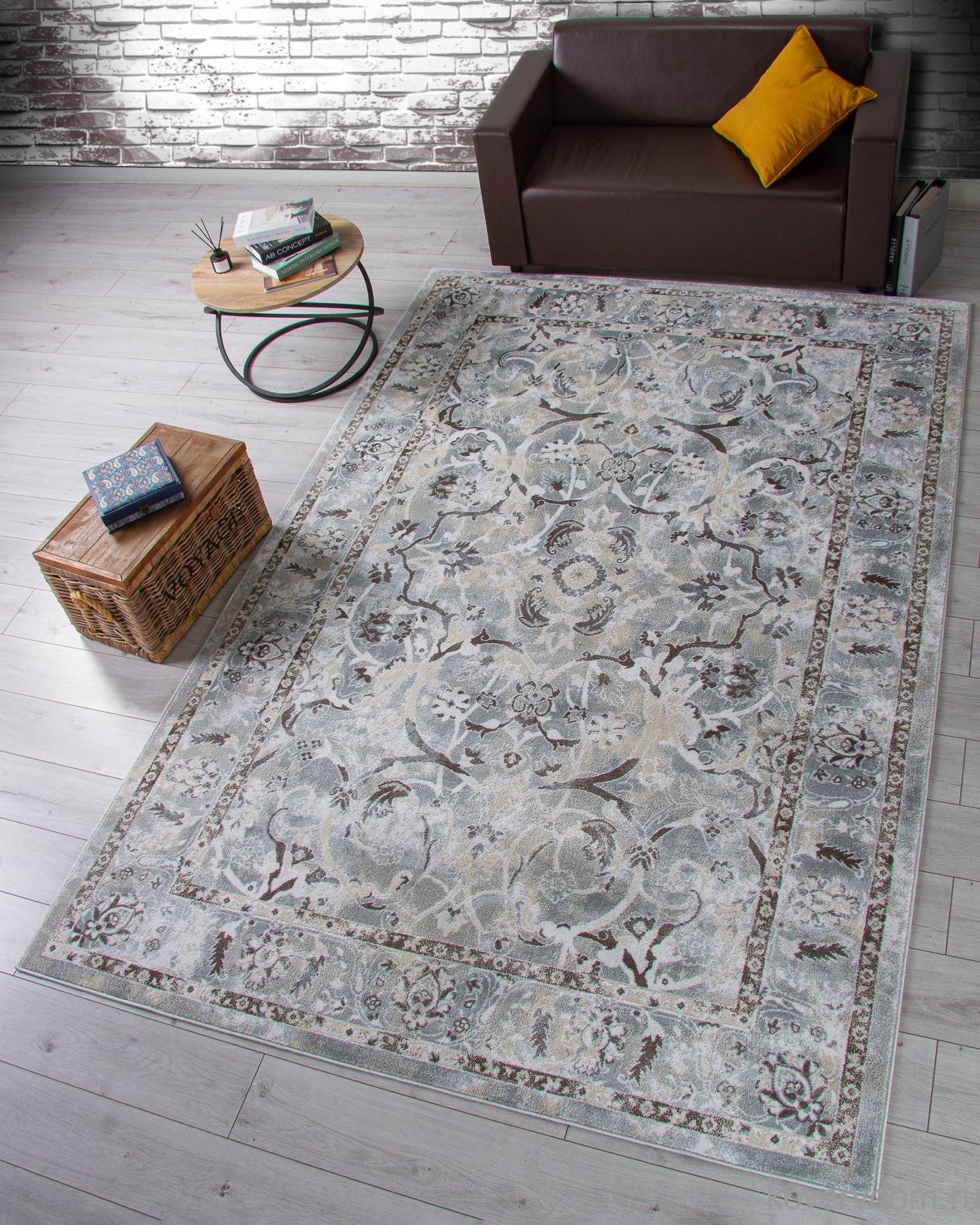 Ковер IRIS MP04 CREAM-BLUE