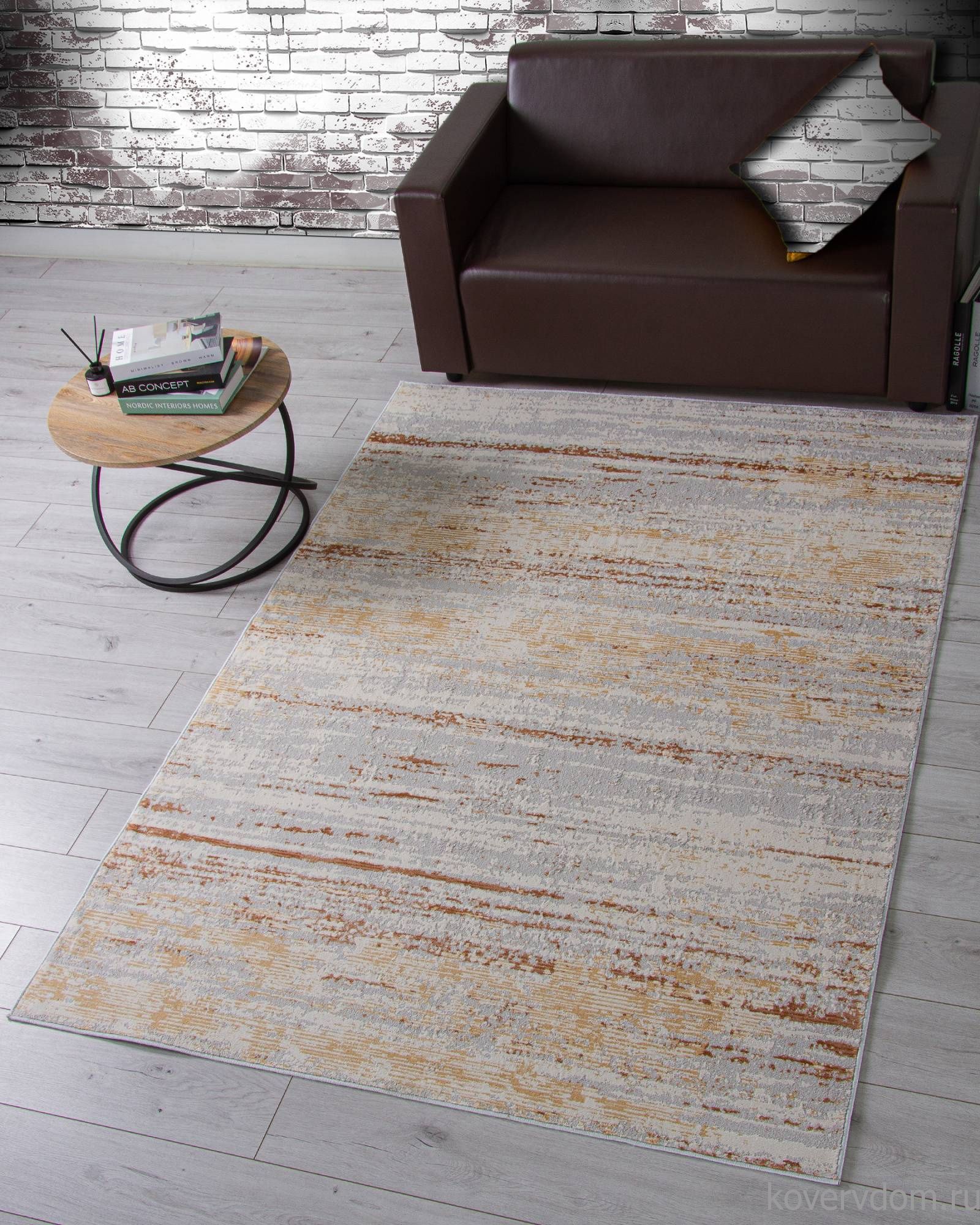 Ковер ZUMMA F026 ORANGE Ковер ZUMMA F026 ORANGE