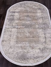 Ковер ATLAS 9307 GREY / GREY Овал