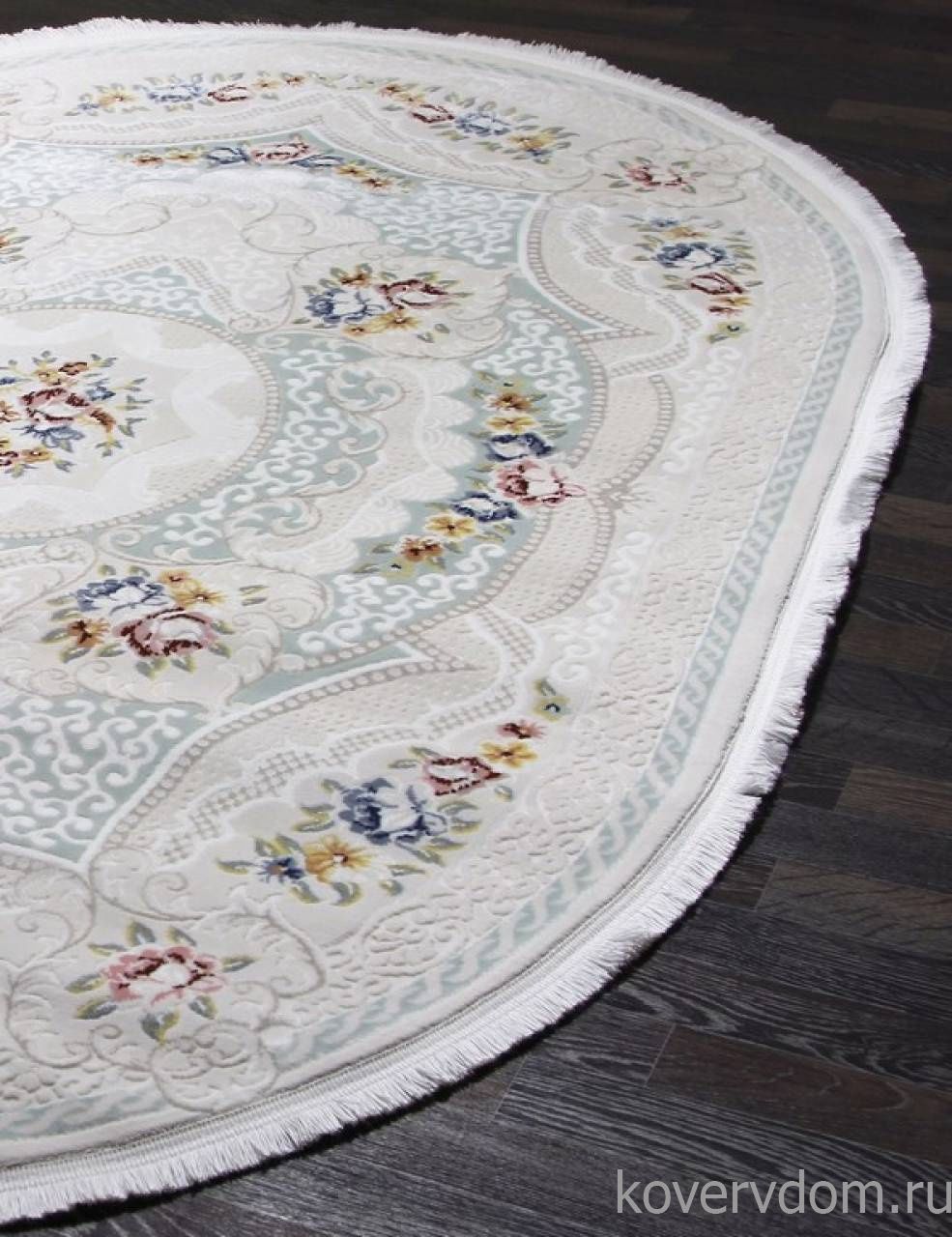 Ковер TRUVA 08328A BLUE / BLUE Овал Ковер TRUVA 08328A BLUE / BLUE Овал