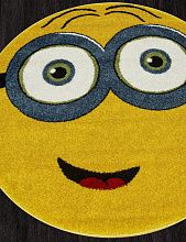 Ковер желтый SMILE NC13 YELLOW Круг