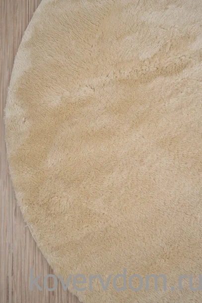 Ковер из искусственного меха Chic 1000A BEIGE_2000 круг Ковер из искусственного меха Chic 1000A BEIGE_2000 круг