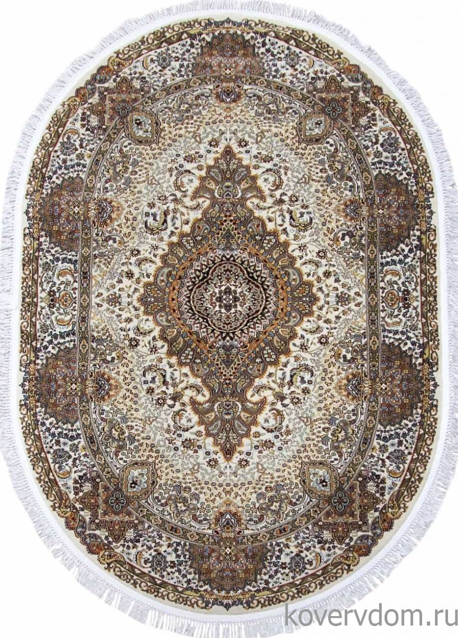 Ковер SHAHREZA D414 CREAM Овал Ковер SHAHREZA D414 CREAM Овал