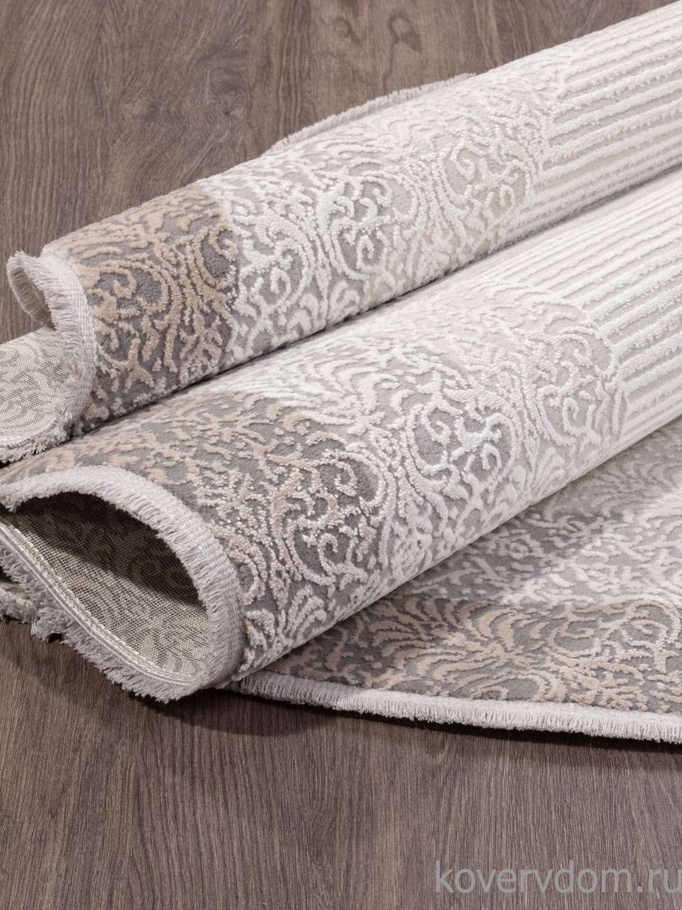 Ковер MODA 1435 ACIK GRI Овал Ковер MODA 1435 ACIK GRI Овал