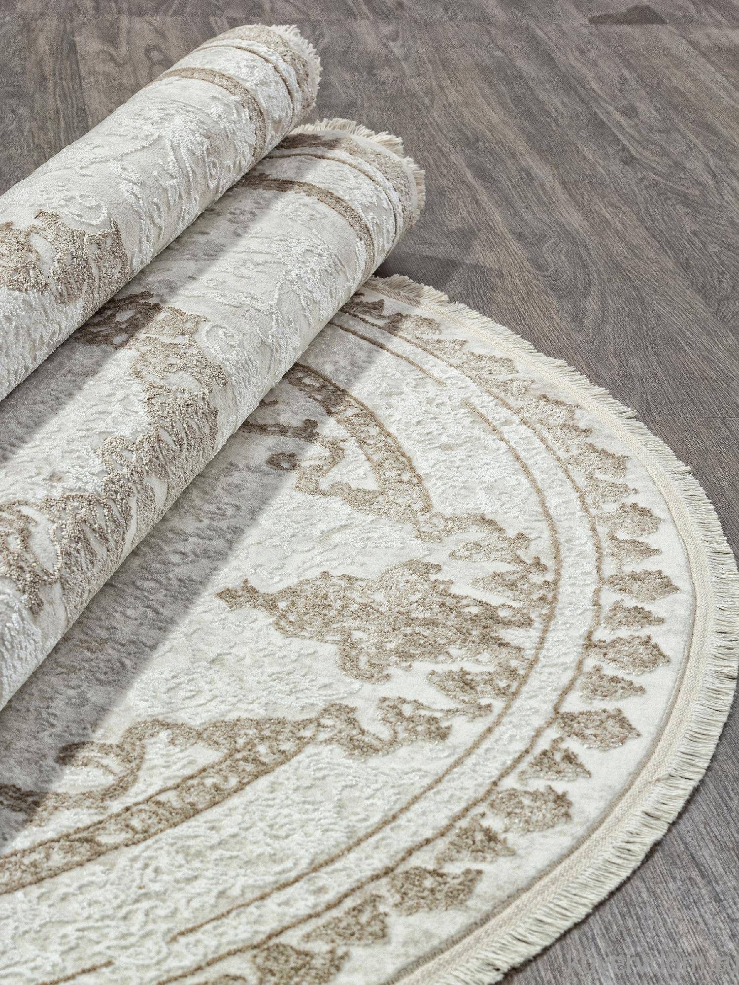 Ковер SANDALI 30231Y BEIGE / L.GREY Овал Ковер SANDALI 30231Y BEIGE / L.GREY Овал