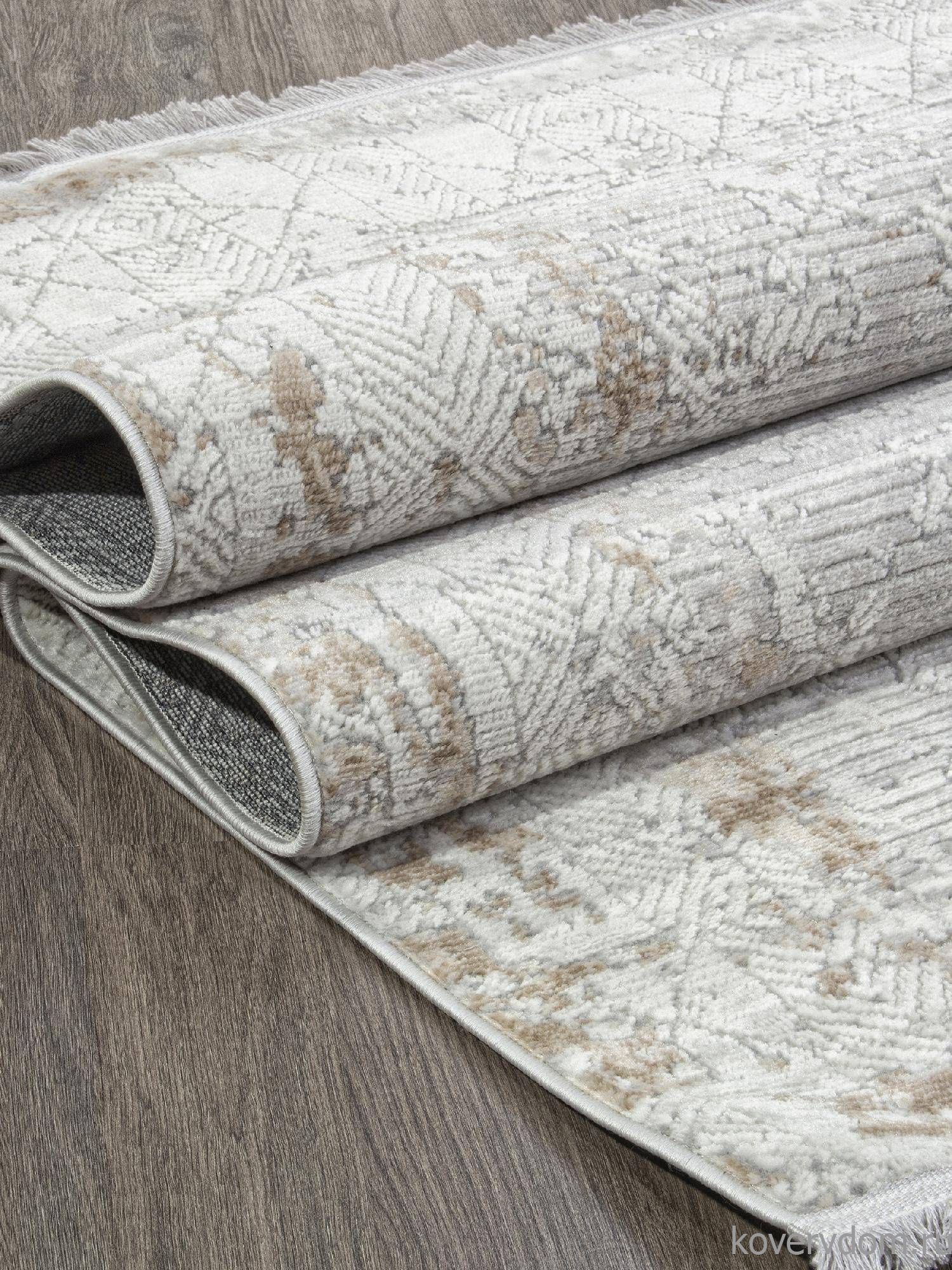 Ковер ALANYA 22400A CREAM / GREY Ковер ALANYA 22400A CREAM / GREY