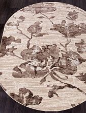 Ковер TOKIO 17974A BEIGE / BROWN Овал
