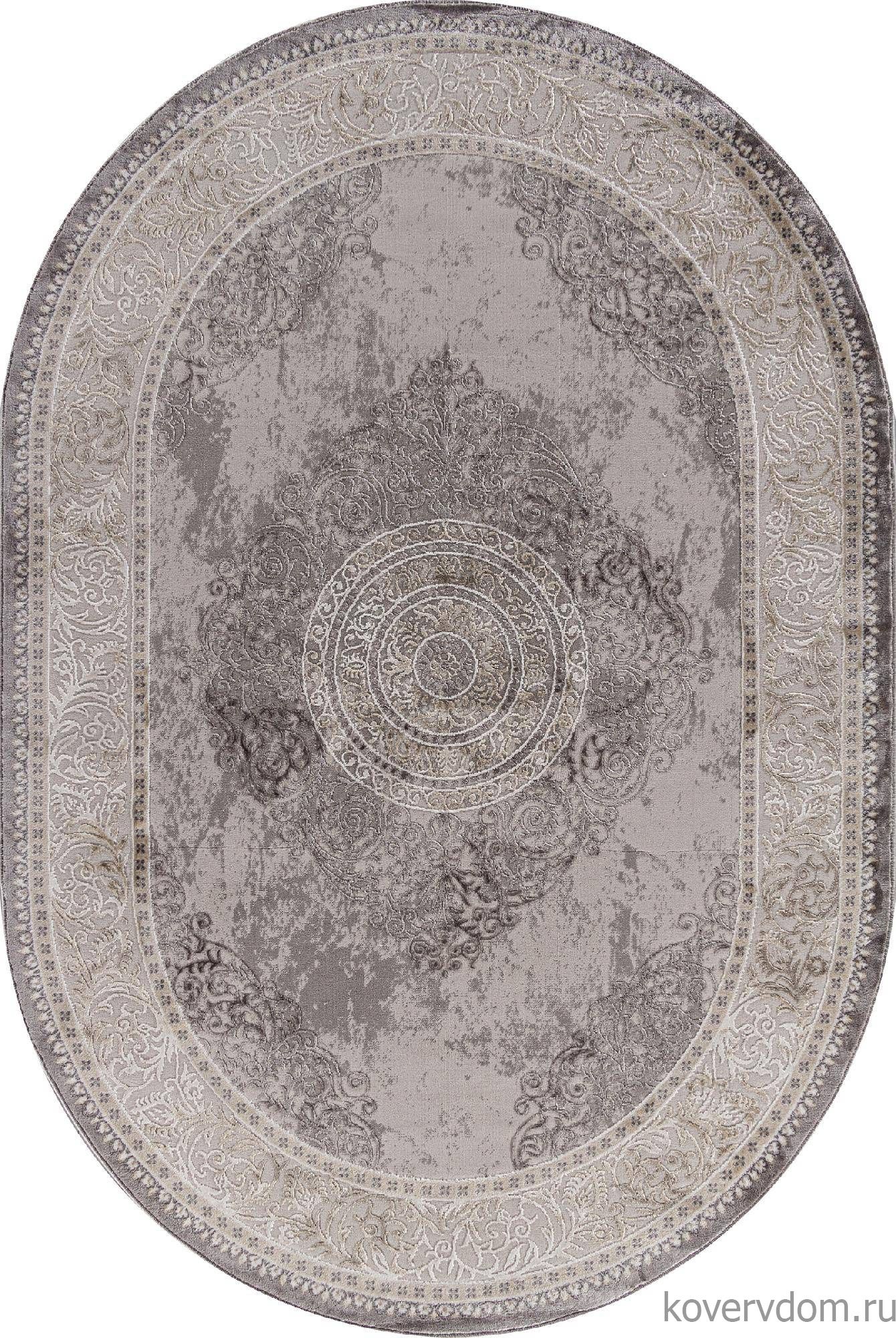 Ковер LUCCI P0540 L.GRAY / L.GRAY Овал Ковер LUCCI P0540 L.GRAY / L.GRAY Овал