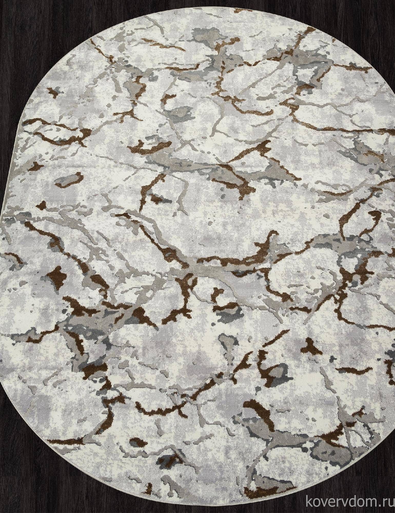 Ковер PALERMO F289 GRAY-GREEN Овал Ковер PALERMO F289 GRAY-GREEN Овал