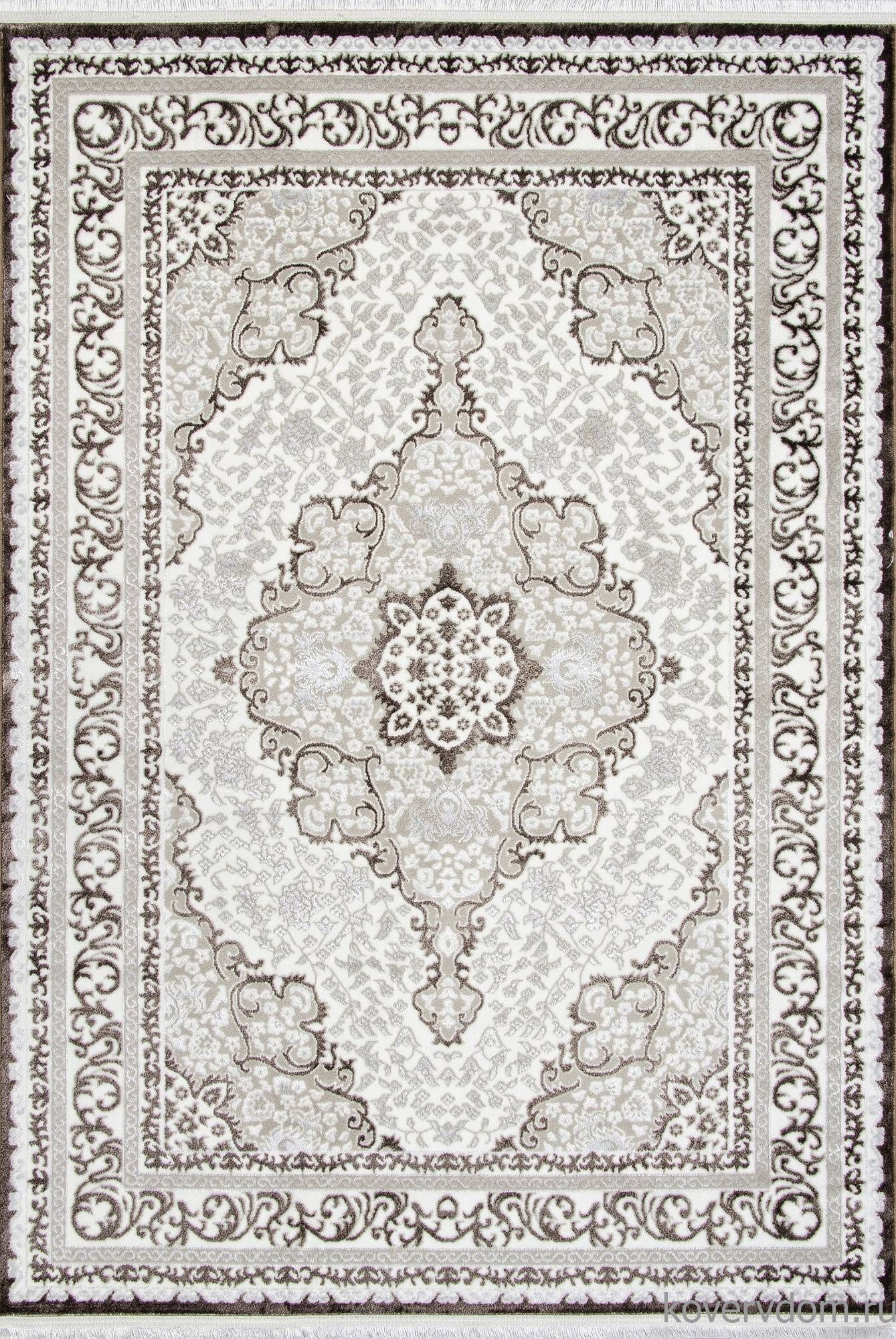 Ковер ALFANI Q011A BROWN FDY/CREAM SHRINK